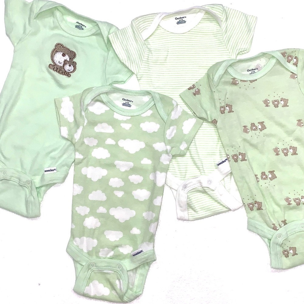 Gerber Unisex Baby Onesies